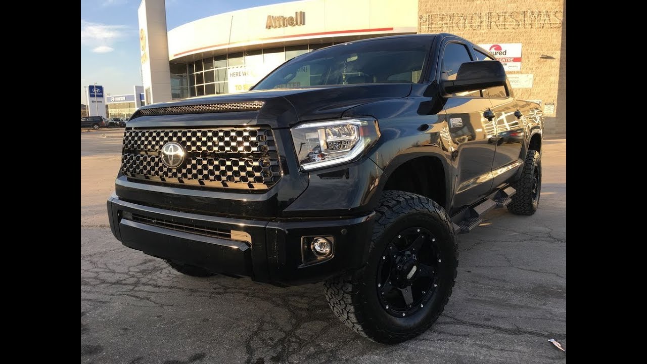 2018 Toyota Tundra CREWMAX PLATINUM 4X4 **LIFTED**MODIFIED**Review ...