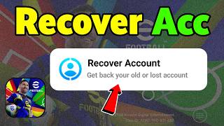 How To Recover Account and Log In on Efootball