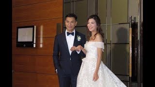 TVB視帝陳展鵬與單文柔大婚，申請結婚兩人住址一樣