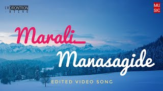 MARALI_MANASAGIDE | (GENTLEMAN) | KANNADA LATEST SONG | CUTE LOVE STORY |