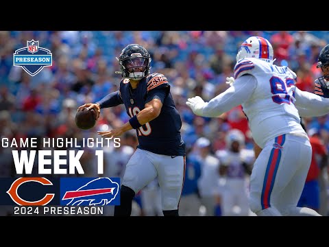 Watch Chicago Bears vs Buffalo Bills NFL Preseason Game Today for Free: Time, Stream & Channel