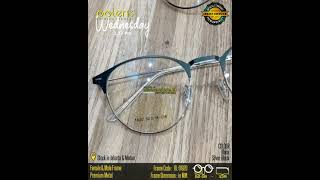 Frame Kacamata Wanita Pria Minus Silinder Gaya Hitam Bulat Kotak Premium Original Optik Trend Korea