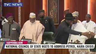 National Council of State Meets to Address Petrol, Naira Crisis