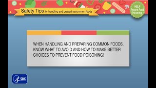 Safety Tips for Handling and Preparing Common Food