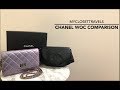 Chanel WOC Comparison | myclosettravels