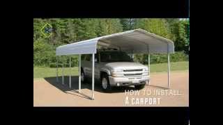 Kroftman carport installation