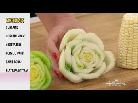 DIY Paint Stamped Curtains - Lorri Dyner, DIY Finalist, Home & Family, Hallmark Channel DIY Paint Stamped Curtains - Lorri Dyner, DIY Finalist, Home & Family, Hallmark Channel