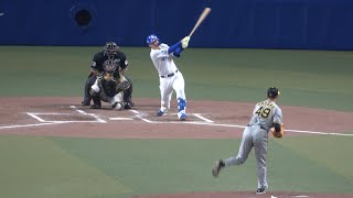 石川昂弥　オープン戦第1号となる同点ホームランを放つ！（2024/3/16）