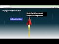 Flying Rocket | HTML CSS & JavaScript Project For Beginners | Css3 Animation | LearningByU