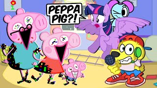PEPPA PIG GOES CRAZY! Friday Night Funkin NEW PIBBY (Twilight, Peppa, Garcello) FNF Mods 156