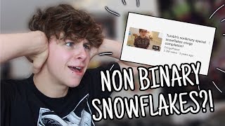 TRANS GUY REACTS TO TRANS CRINGE | NOAHFINNCE