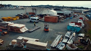 Māori/Pacific family at the heart of a recycling operation in Auckland