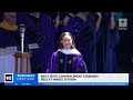 nyu s 190th commencement ceremony held at yankee stadium