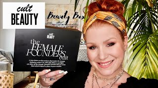 WHAT AN AMAZING BOX!! UNBOXING CULT BEAUTY THE FEMALE FOUNDERS EDIT BEAUTY BOX