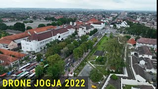 Drone Kota Jogja 2022, Melihat Suasana Pusat Kota Jogja Dari Udara