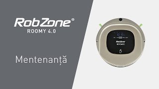 Robzone tutoriale - Instrucțiuni de întreținere aspirator robot ROOMY 4.0 [RO]