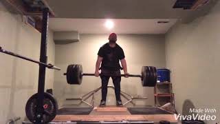 4” Deficit Axle Deadlift | 500 lbs / 227 kg, Yoke Walk | 820 lbs / 372 kg