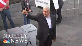 Voters In Mexico Choose New President, Thousands Of Officials In Largest Election | NBC Nightly News