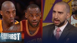 Snake Bit: Nick Wright reveals Kobe Bryant's jealousy of LeBron James | NBA | FIRST THINGS FIRST