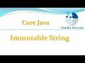 Core Java 78 - Immutable String
