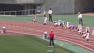 第93回関西学生陸上競技対校選手権大会　男子１部200ｍ決勝