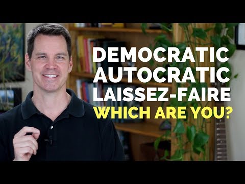 Which is better democratic or laissez faire?