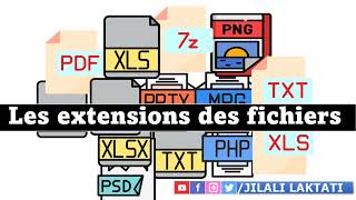 les extensions des fichiers