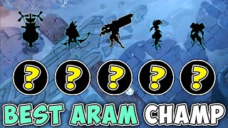 WE PLAYED THE MOST BROKEN ARAM CHAMPS ON ONE TEAM! (NEW ARAM MAP)