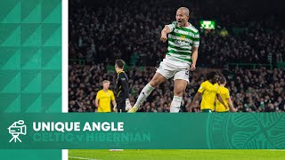 🎥 UNIQUE ANGLE: Celtic 2-0 Hibernian | Dream debut for Daizen!