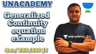 Generalized continuity equation example (Difficult one)-2
