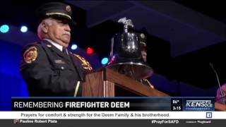 Fallen SAFD firefighter Scott Deem honored with final 'Ringing of the Bell'