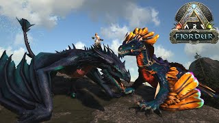 #7【ARK:Fj】夏ｲﾍﾞｶﾗｰのワイバーン＆ロックドレイク！卵生物全部集まるMAPフィヨルド【PC版公式PVE：ARK Survival Evolved】