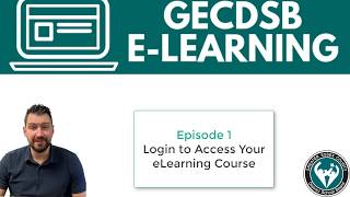 GECDSB eLearning Support - Ep.1 - How to Login to D2L