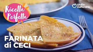 FARINATA di CECI - solo 4 INGREDIENTI e un GUSTO UNICO💛✨