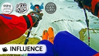 Line 2014 Influence Skis - HARD CHARGING RELIABILITY, WITH QUICK \u0026 NIMBLE AGILITY