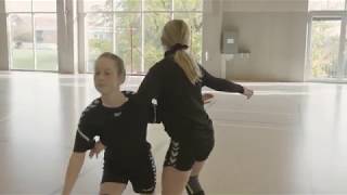 DGI Trænerguiden Håndbold - Forsvar - Lær dine spillere at have kropskontakt