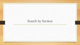4 Using Class Search