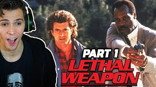 Lethal Weapon (1987) Movie REACTION!!! - Part 1 - (FIRST TIME WATCHING)
