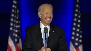 President-elect Joe Biden's victory speech in full