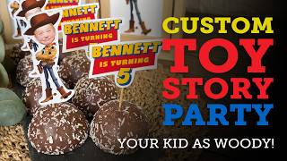Toy Story Birthday Party Ideas: DIY Woody Setup with ONE Photo! 🤠