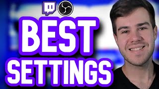 BEST OBS Studio Settings For Twitch Streaming & Recording ✅ (EASY 2023 Guide)
