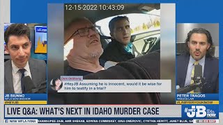 'Will he testify?' What's next for Idaho murder suspect Bryan Kohberger | #HeyJB on WFLA Now