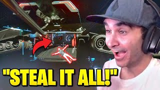 Summit1g Steals His First CARGO \u0026 THIS Happens... | Star Citizen