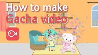 [How to VLLO] How to make a Gacha video