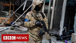 Украинская борьба с Россией набирает обороты к западу от Киева - BBC News