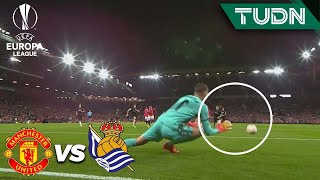 ¡CERCA! Casemiro saca el derechazo | Man United 0-1 Real Sociedad | UEFA Europa League 22/23 | TUDN