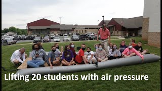 Having some fun with air pressure // Homemade Science with Bruce Yeany