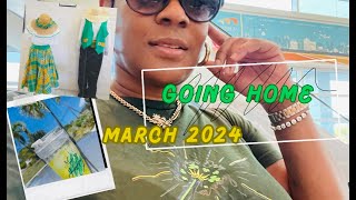 Montserrat 2024 - Episode 1 going home| Travel vlog|Antigua|Montserrat|good vibes