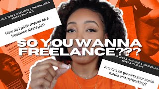 THE TRUTH ABOUT FREELANCING | Q&A | Advice for Aspiring Freelancers, Graphic Designers, Etc