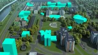 3D Architecture RTU animation